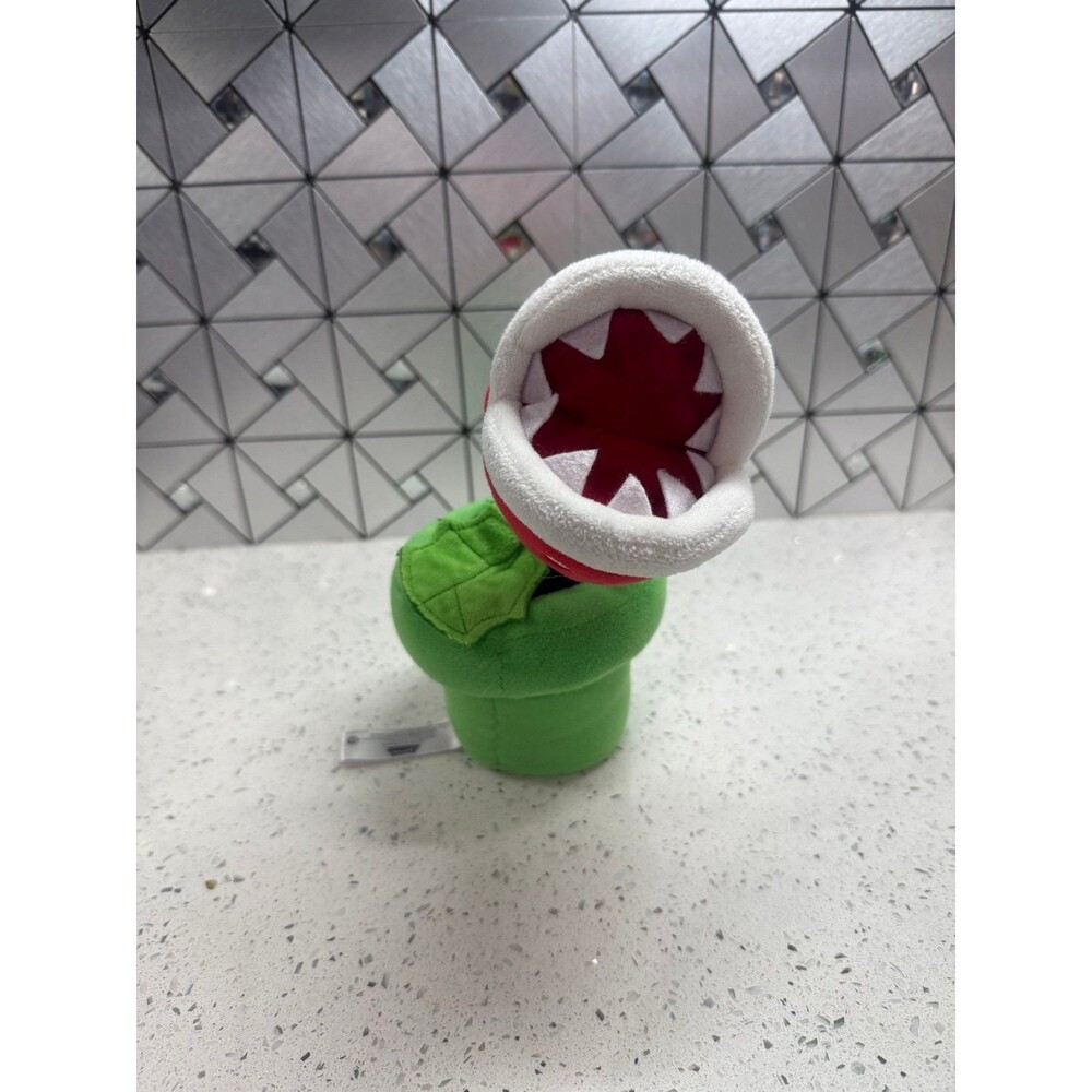 Super Mario Bros Little Buddy Piranha Plant 9" Plush Stuffed Animal Doll